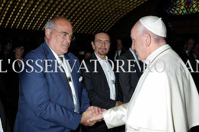 Audience Privée avec Papa Francesco