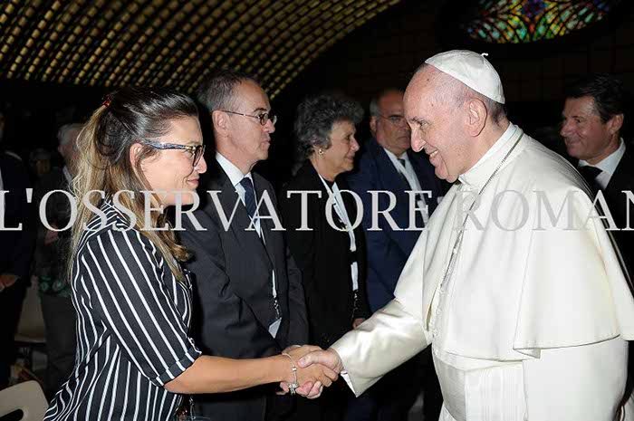 Audience Privée avec Papa Francesco