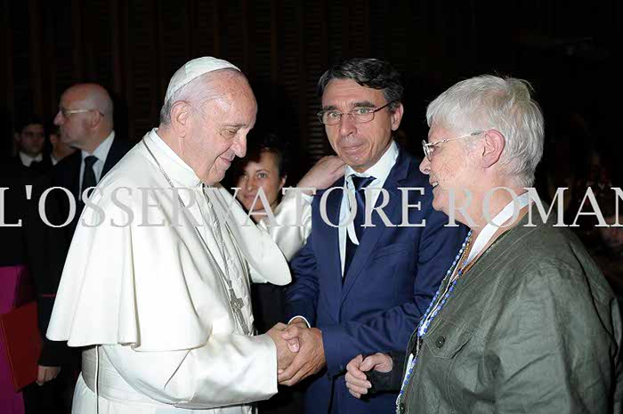 Audience Privée avec Papa Francesco