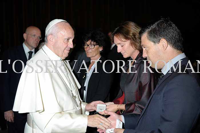 Audience Privée avec Papa Francesco