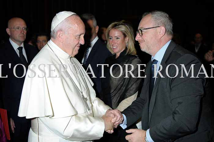 Audience Privée avec Papa Francesco