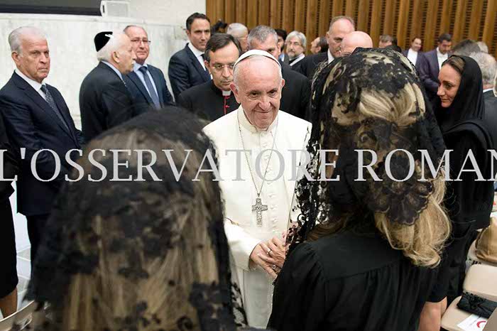 Audience Privée avec Papa Francesco