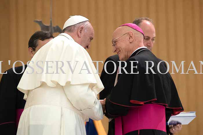 Audience Privée avec Papa Francesco