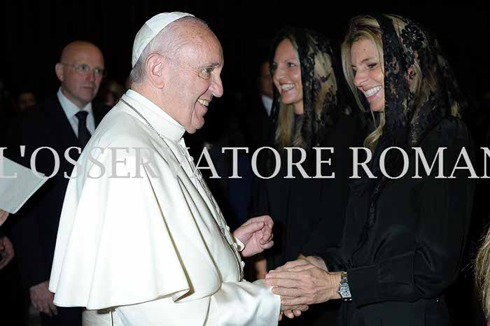 Audience Privée avec Papa Francesco