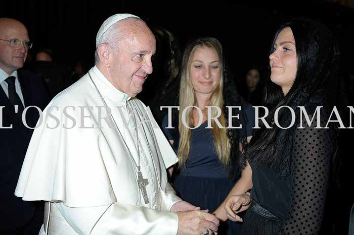 Audience Privée avec Papa Francesco