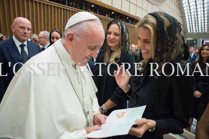 Audience Privée avec Papa Francesco