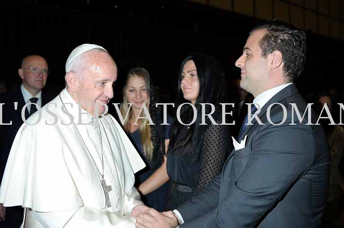 Audience Privée avec Papa Francesco