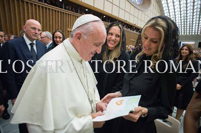 Audience Privée avec Papa Francesco