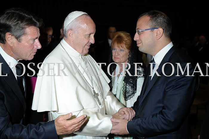 Audience Privée avec Papa Francesco