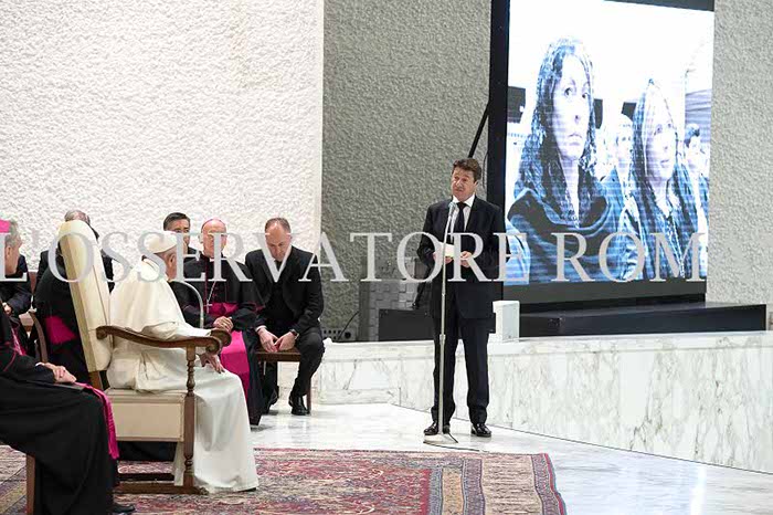 Audience Privée avec Papa Francesco