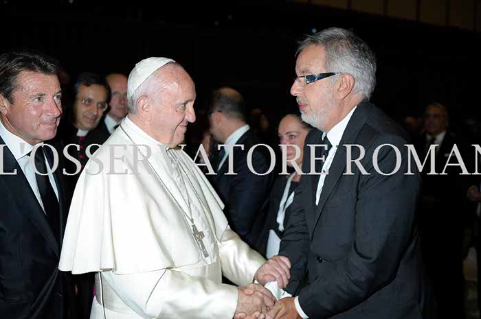 Audience Privée avec Papa Francesco