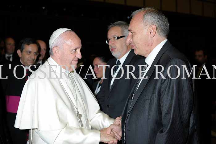 Audience Privée avec Papa Francesco