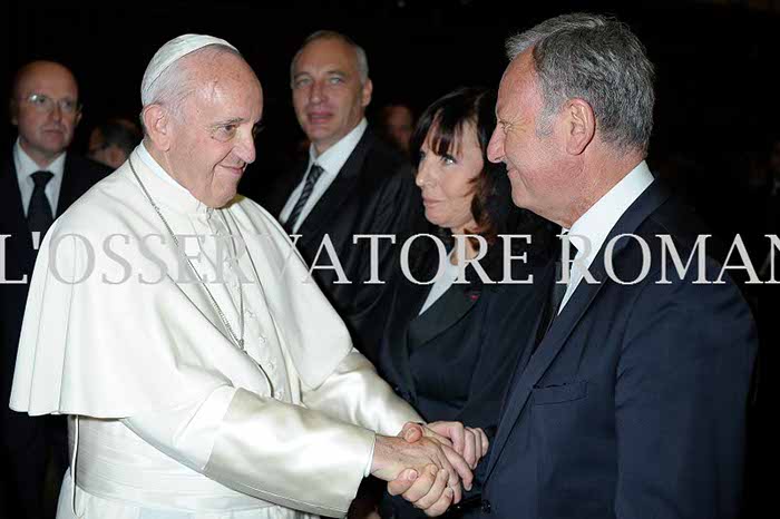 Audience Privée avec Papa Francesco