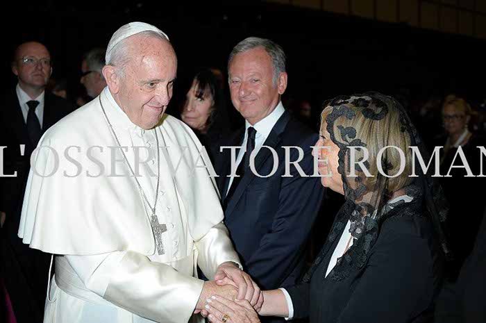 Audience Privée avec Papa Francesco