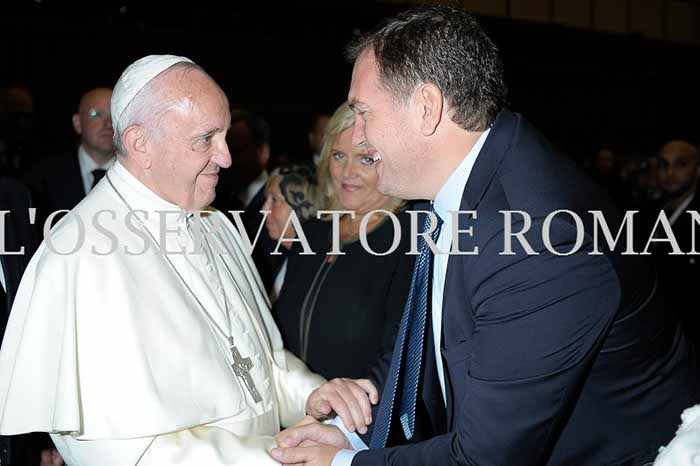 Audience Privée avec Papa Francesco