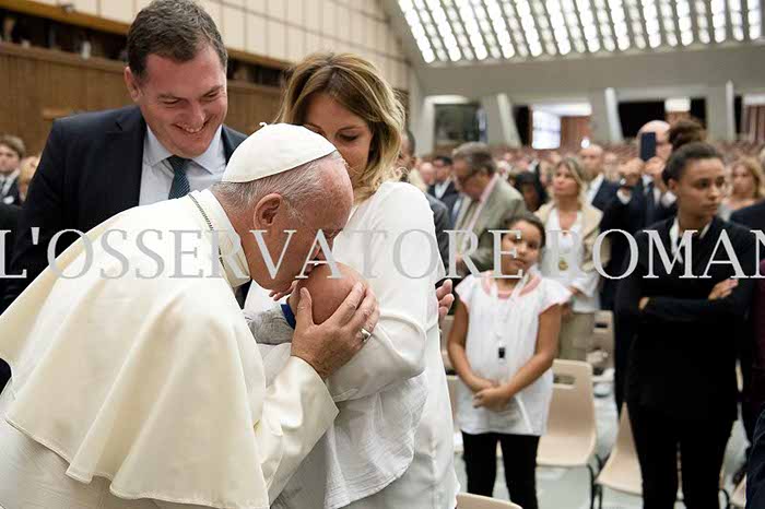 Audience Privée avec Papa Francesco