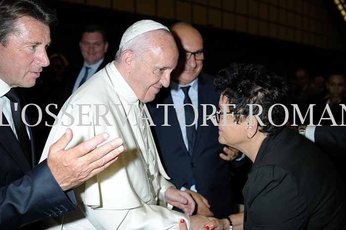 Audience Privée avec Papa Francesco