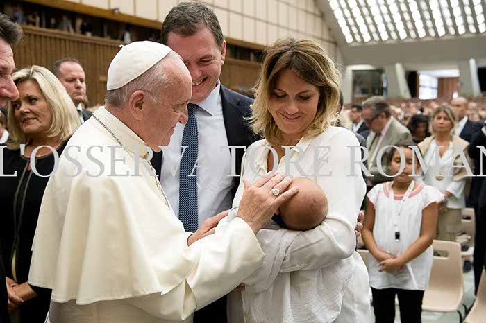 Audience Privée avec Papa Francesco