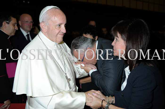 Audience Privée avec Papa Francesco