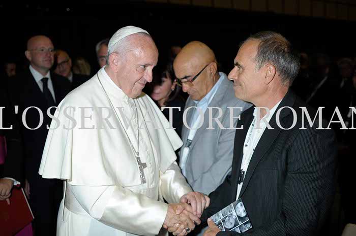 Audience Privée avec Papa Francesco