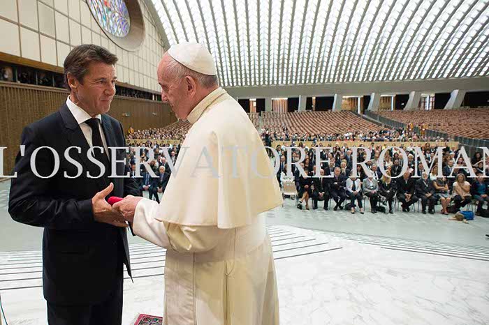 Audience Privée avec Papa Francesco