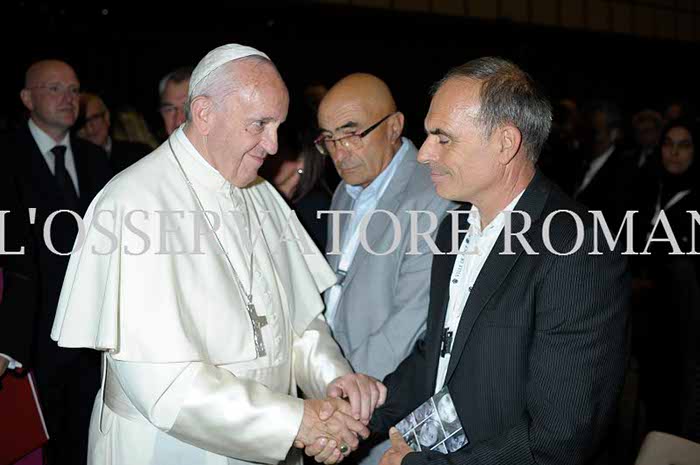 Audience Privée avec Papa Francesco