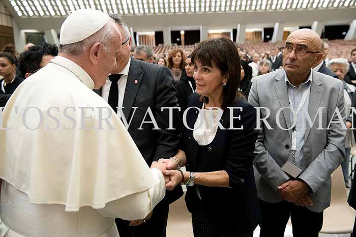 Audience Privée avec Papa Francesco