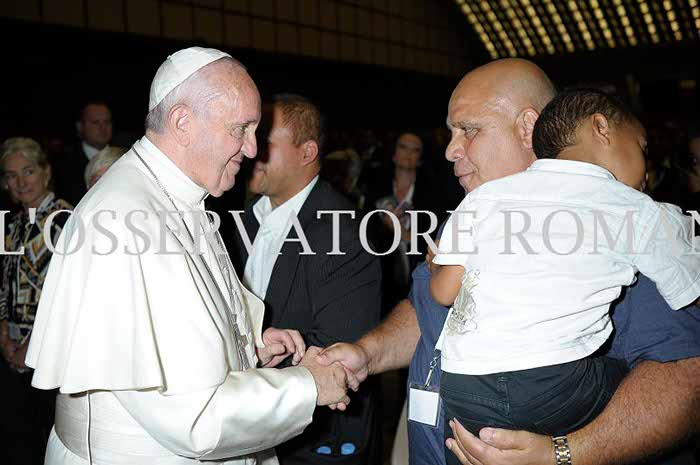 Audience Privée avec Papa Francesco