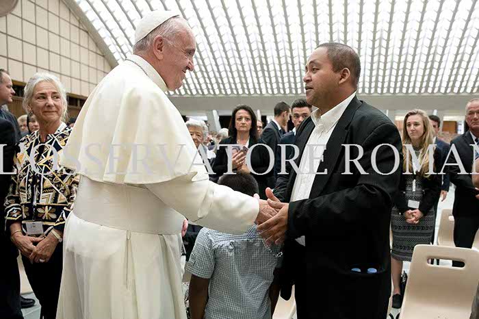 Audience Privée avec Papa Francesco