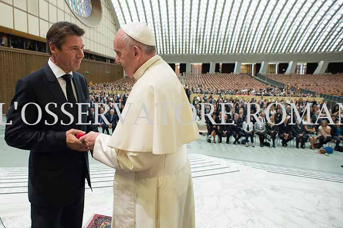 Audience Privée avec Papa Francesco