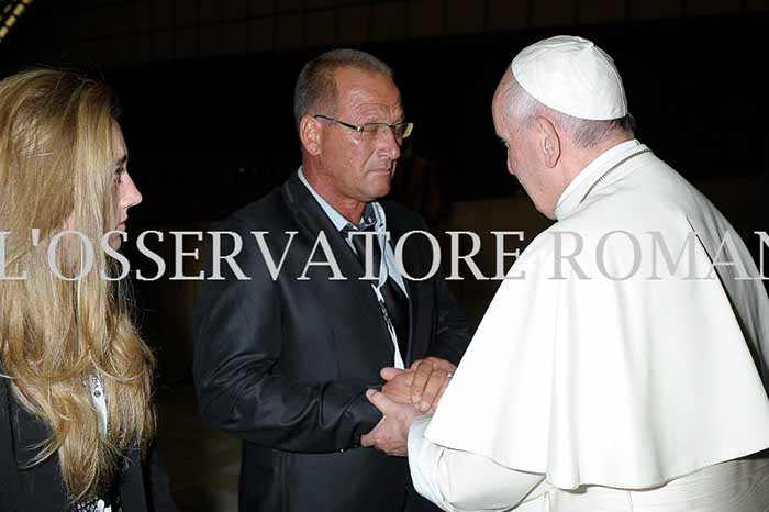 Audience Privée avec Papa Francesco