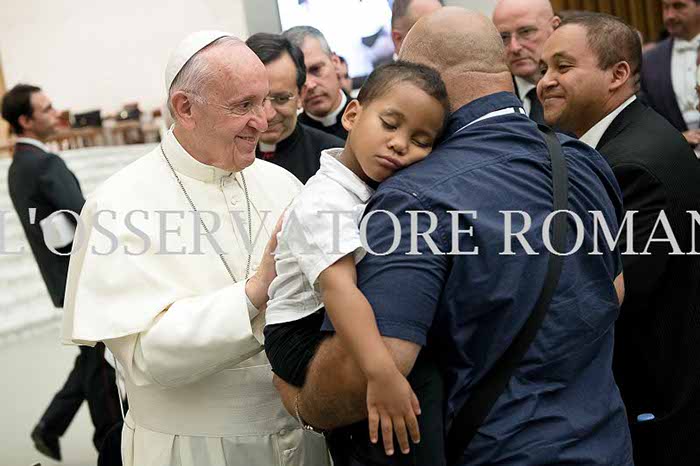 Audience Privée avec Papa Francesco