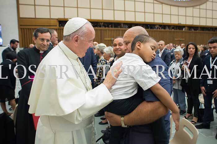 Audience Privée avec Papa Francesco