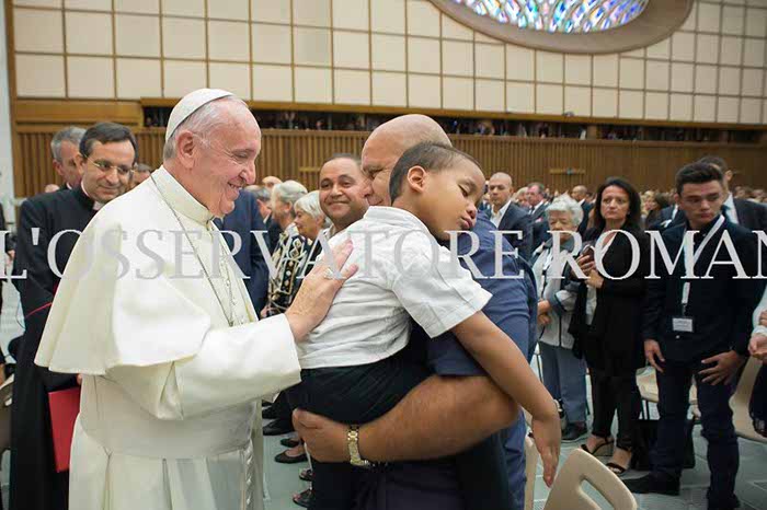 Audience Privée avec Papa Francesco