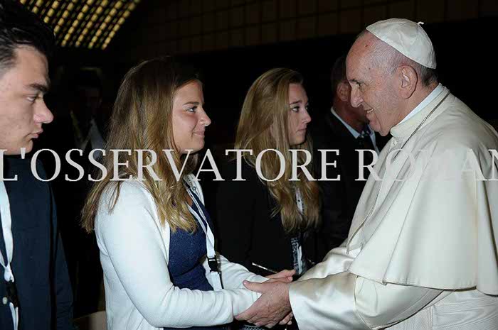 Audience Privée avec Papa Francesco