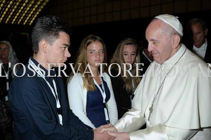 Audience Privée avec Papa Francesco