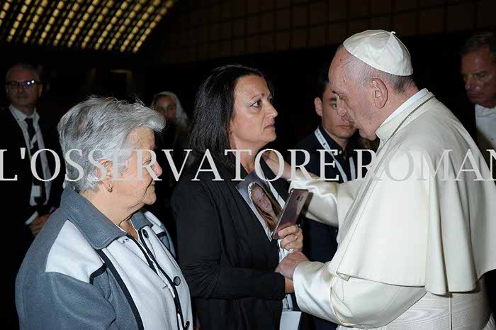 Audience Privée avec Papa Francesco