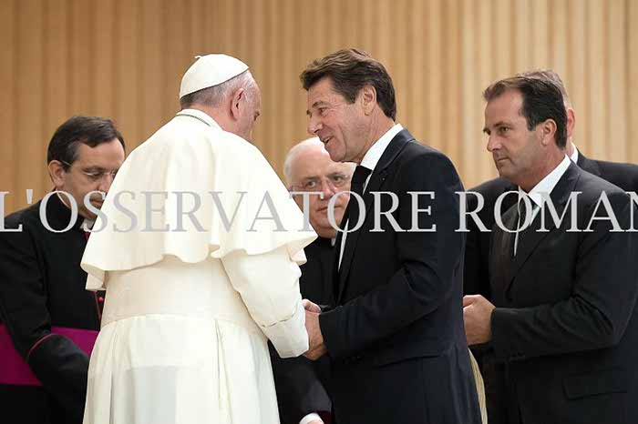 Audience Privée avec Papa Francesco