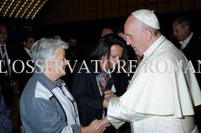 Audience Privée avec Papa Francesco