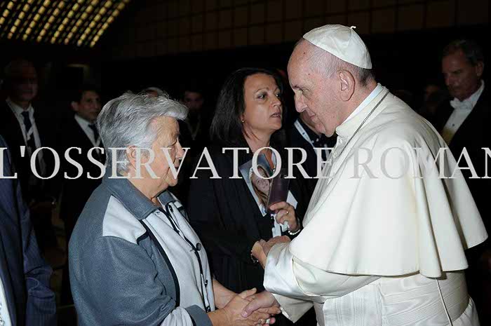 Audience Privée avec Papa Francesco