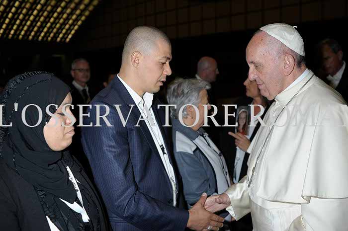 Audience Privée avec Papa Francesco