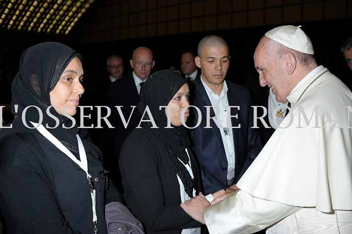 Audience Privée avec Papa Francesco