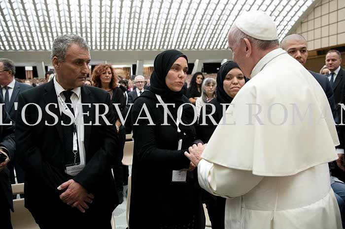 Audience Privée avec Papa Francesco