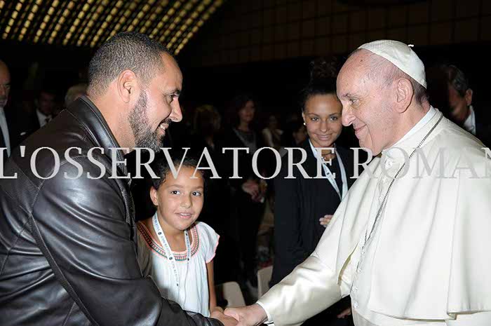 Audience Privée avec Papa Francesco