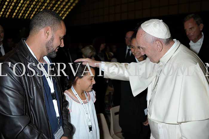 Audience Privée avec Papa Francesco