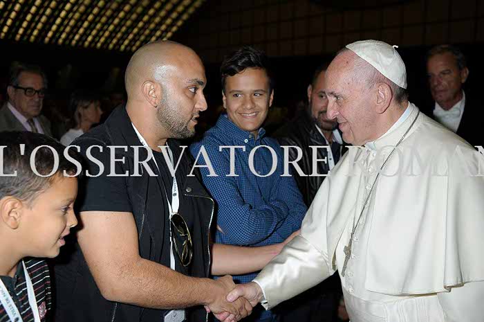 Audience Privée avec Papa Francesco