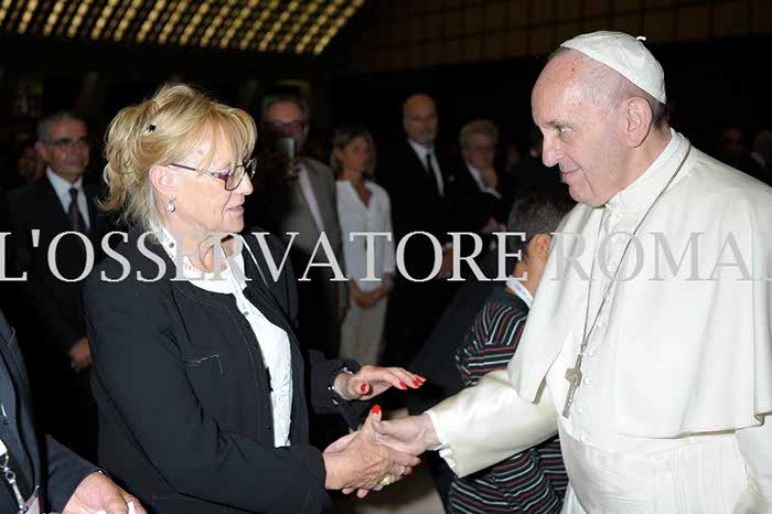 Audience Privée avec Papa Francesco