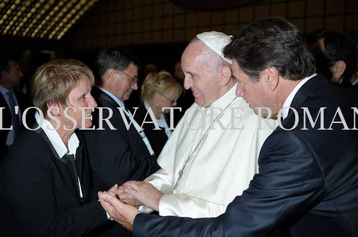 Audience Privée avec Papa Francesco