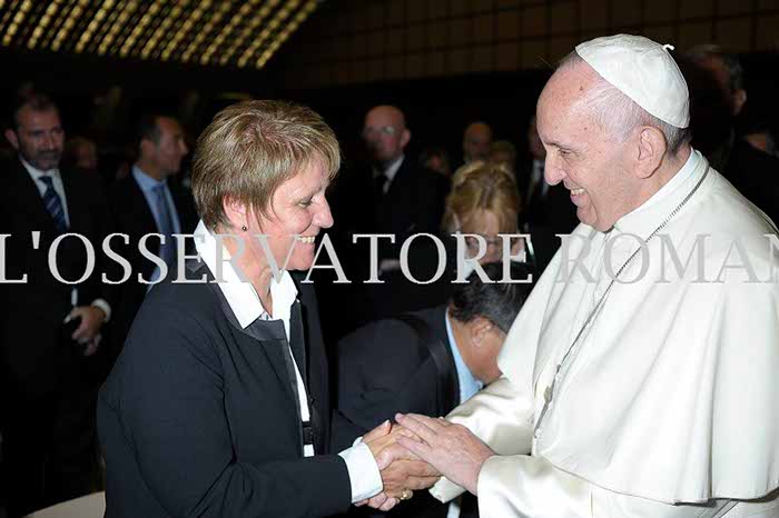 Audience Privée avec Papa Francesco