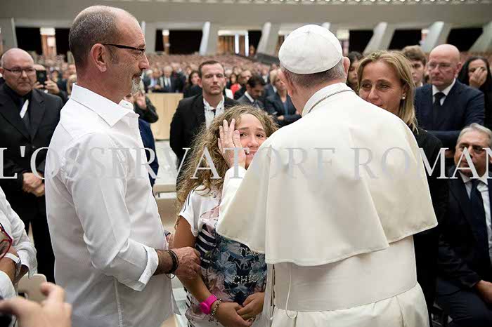 Audience Privée avec Papa Francesco